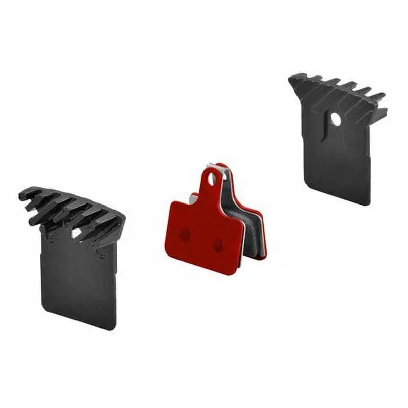 Union Dbp-64sc Cooling System Shimano Sintradbromsbelägg, Red / black, One Size