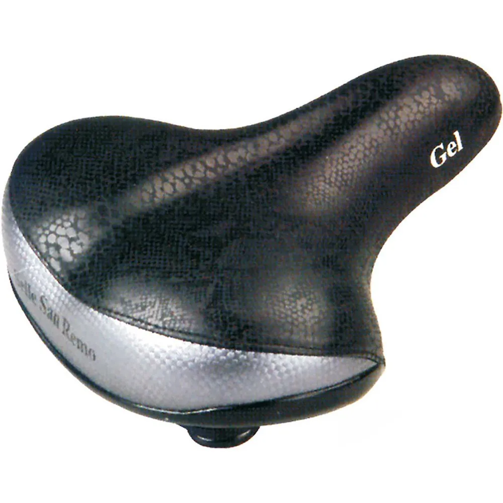 Union Selle San Remo Gel City Damsadel, Black / grey, 225mm