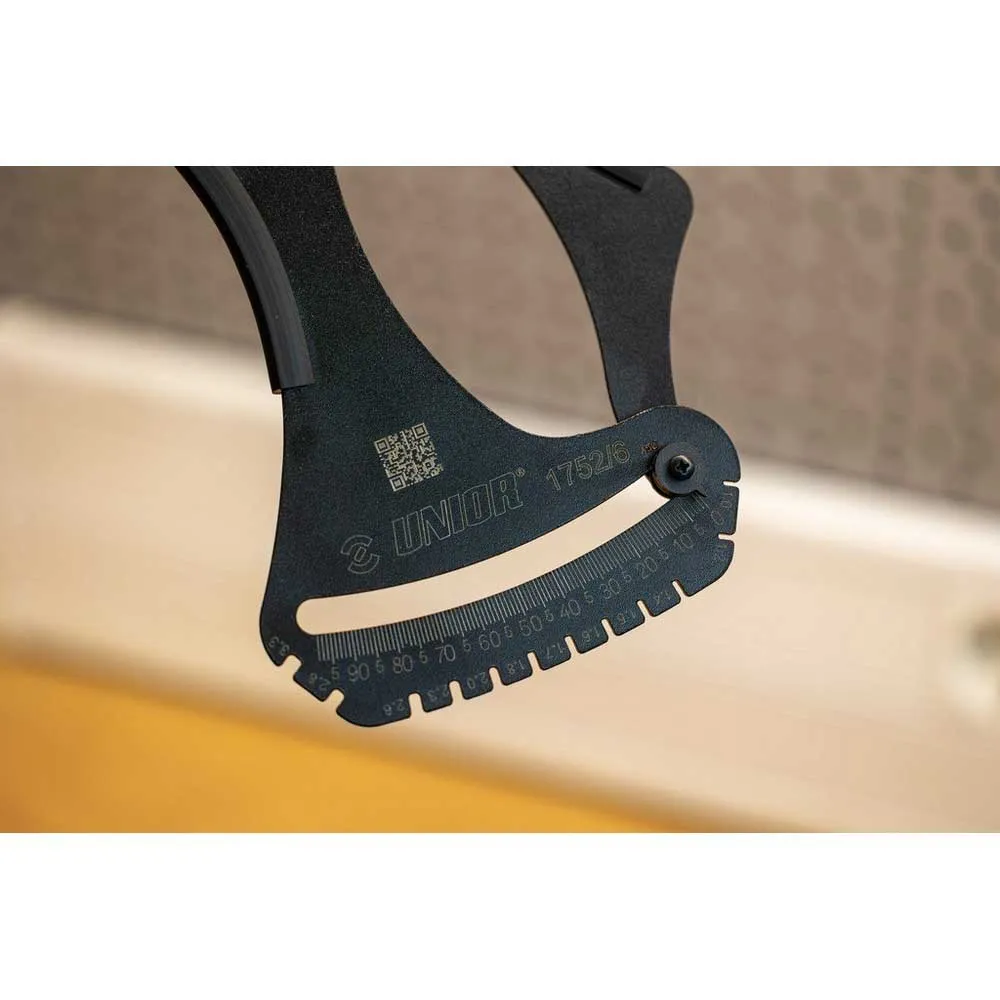Unior Bike Tools 1752/6 Ekertaletensionmätare, Black, One Size