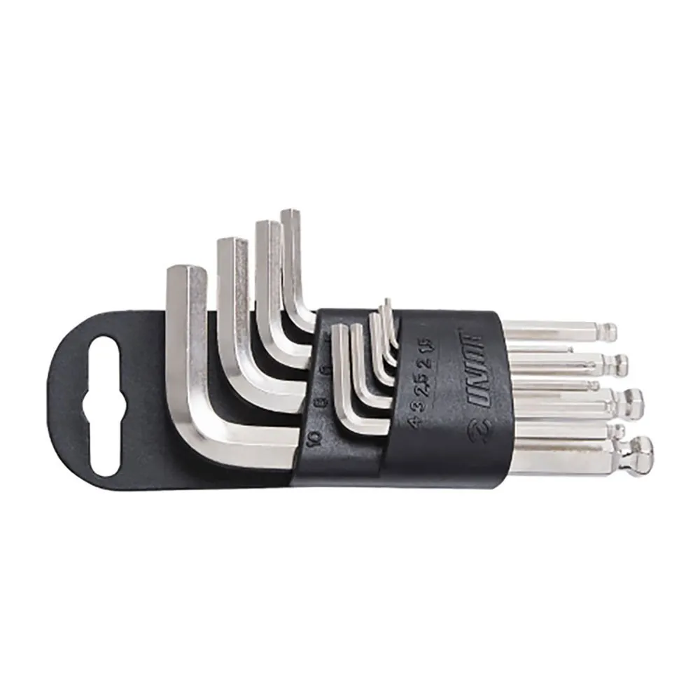 Unior Bike Tools 220/3sph-us Sexkantig Insexnyckelsats Med Bollända, Steel, One Size
