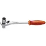 Unior Bike Tools 3/8´´ 14/15 Mm Vändbar Spärrskaftnyckel, Silver / red / orange, One Size