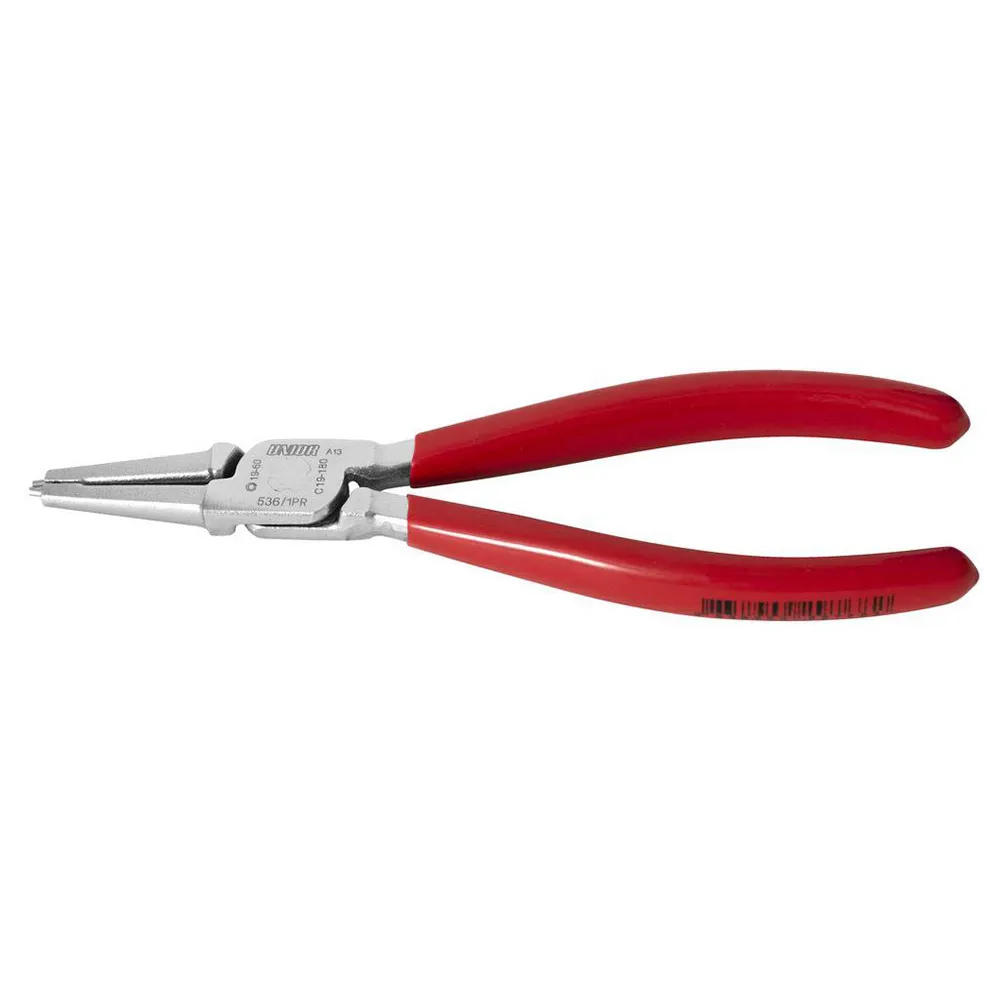 Unior Bike Tools 536/1pr 629767 140x12-25 Mm Invändiga Låsringstänger Med Rak Nos, Red, One Size