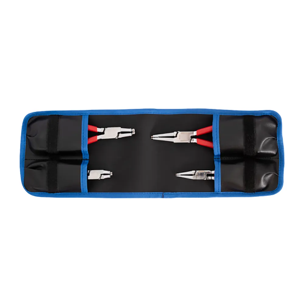 Unior Bike Tools 539/1pr Sats Med Böjda Spetstänger För Inre Låsringar 4 Enheter, Red, One Size