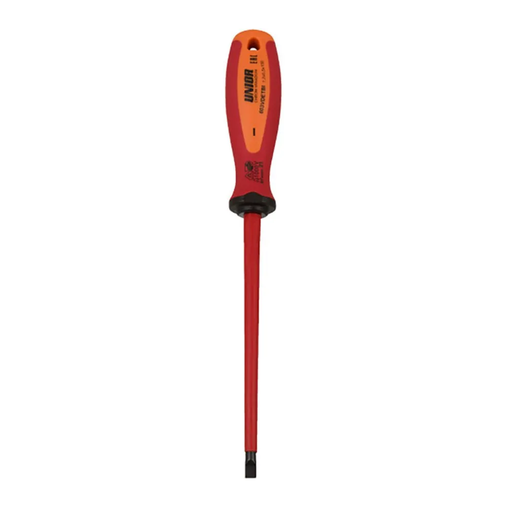 Unior Bike Tools 603vdetbi Isolerad Flathead Skruvmejsel, Red / orange, 1.6 x 10 x 200mm