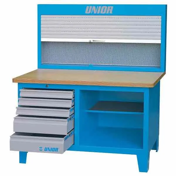 Unior Bike Tools 946acr Arbetsbänk, Blue / silver, One Size