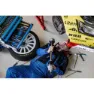 Unior Bike Tools Europlus 132l Verktygsvagn, Blue / silver, One Size