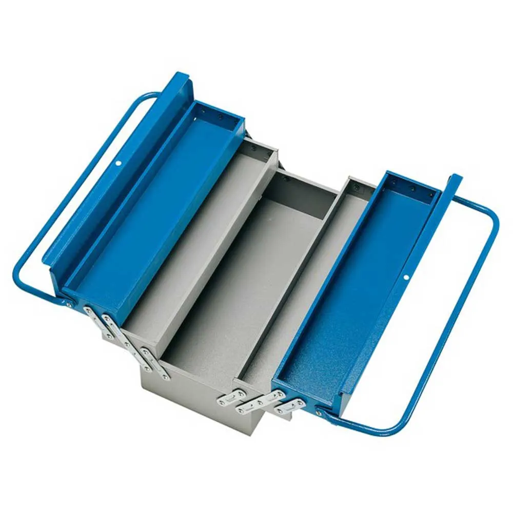 Unior Bike Tools Metal Compartments Verktygslåda, Grey / blue, One Size