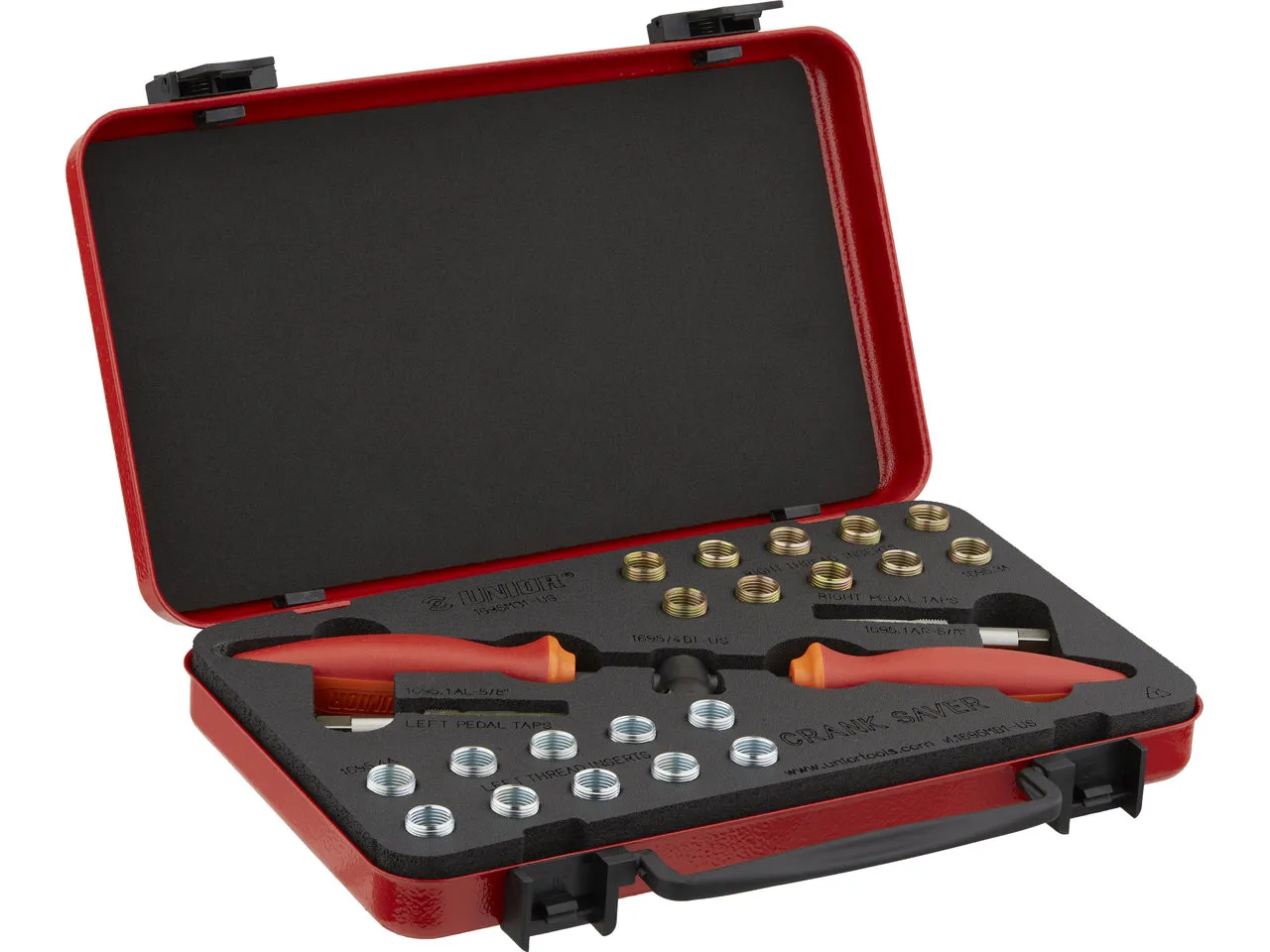 Unior Bike Tools Pedalgewinde Reparaturset 1695MB1, Multicolor, One Size