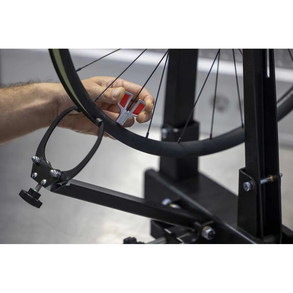 Unior Bike Tools Profesional Hjulriktningsställ, Black, 16-29"