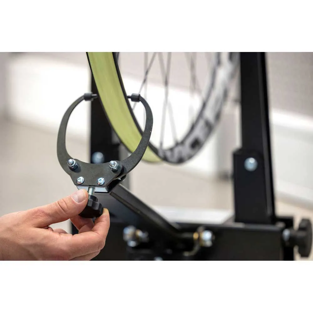 Unior Bike Tools Profesional Hjulriktningsställ, Black, 16-29"