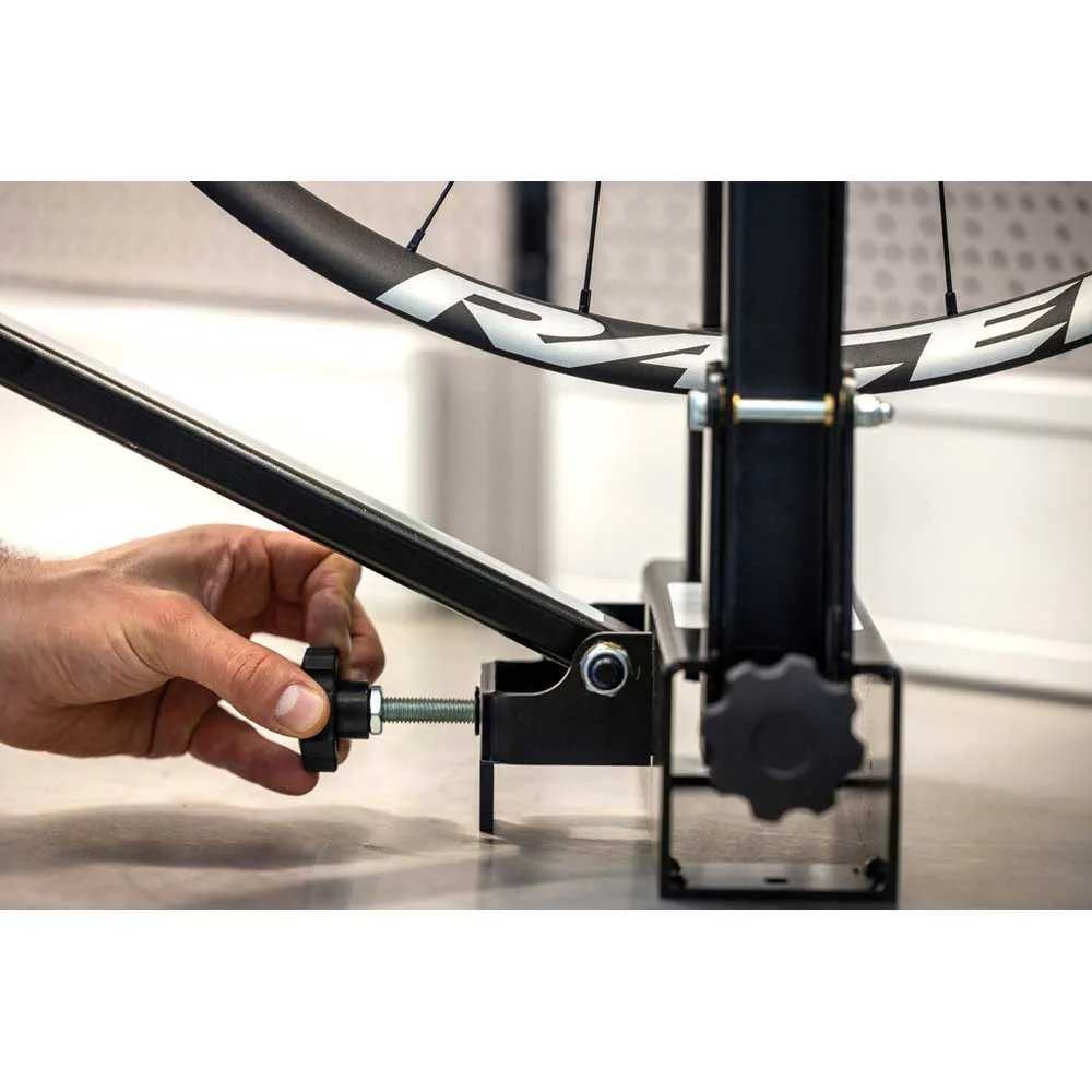 Unior Bike Tools Profesional Hjulriktningsställ, Black, 16-29"