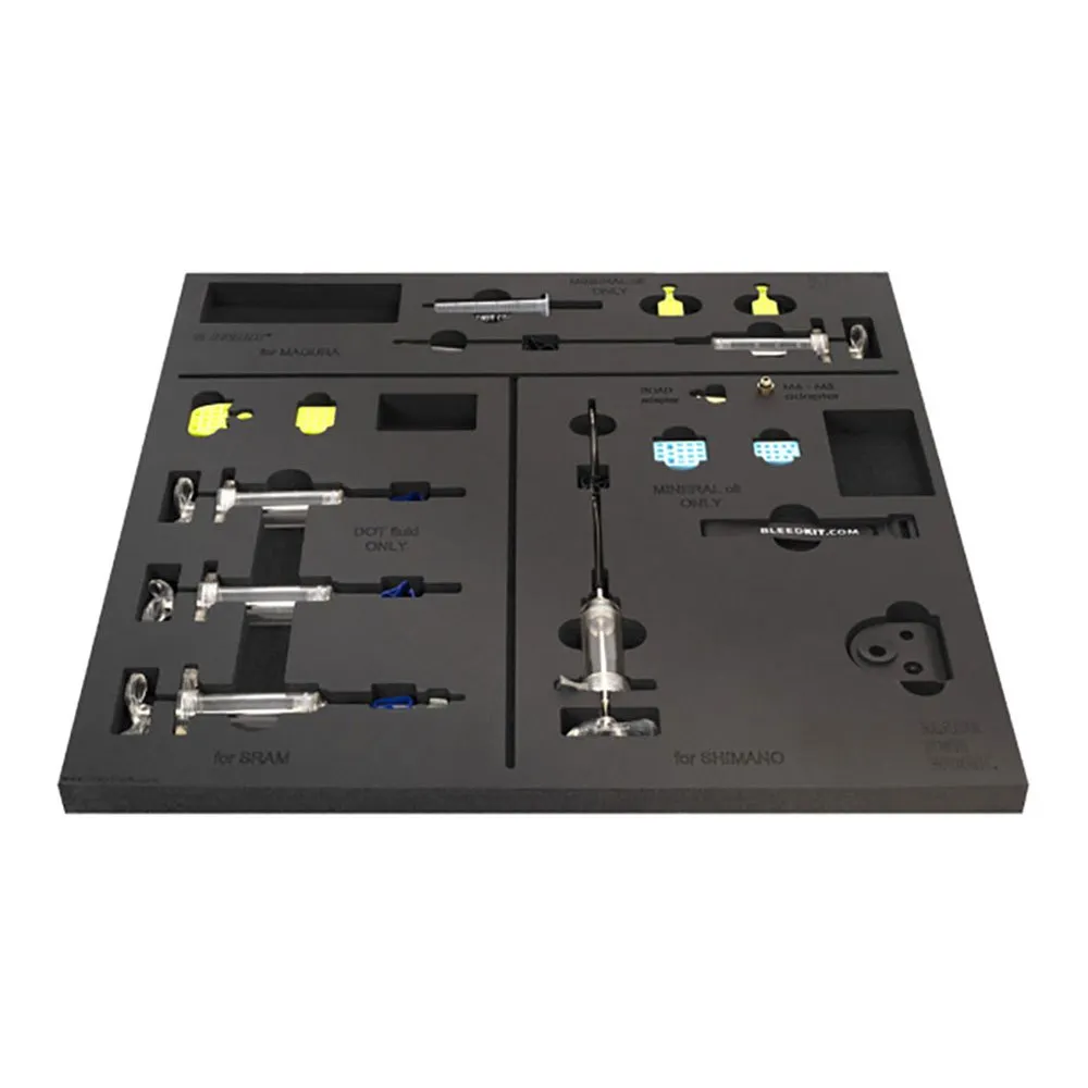 Unior Bike Tools Set1-2600bk Bromsluftsats, Black, One Size