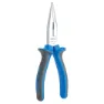 Unior Bike Tools Verktyg Long Nose Pliers With Side Cutter/pipe Grip/straight, Grey / blue, 170mm