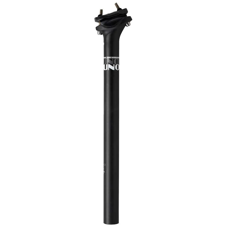 UNO Tra349 Sadelstolpe, Black, 400mm, 34.9mm UNO Tra349 Sadelstolpe, Black, 400mm, 34.9mm