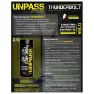Unpass Thunderbolt Mikrofiber Baize 80 Enheter, Black / yellow, One Size