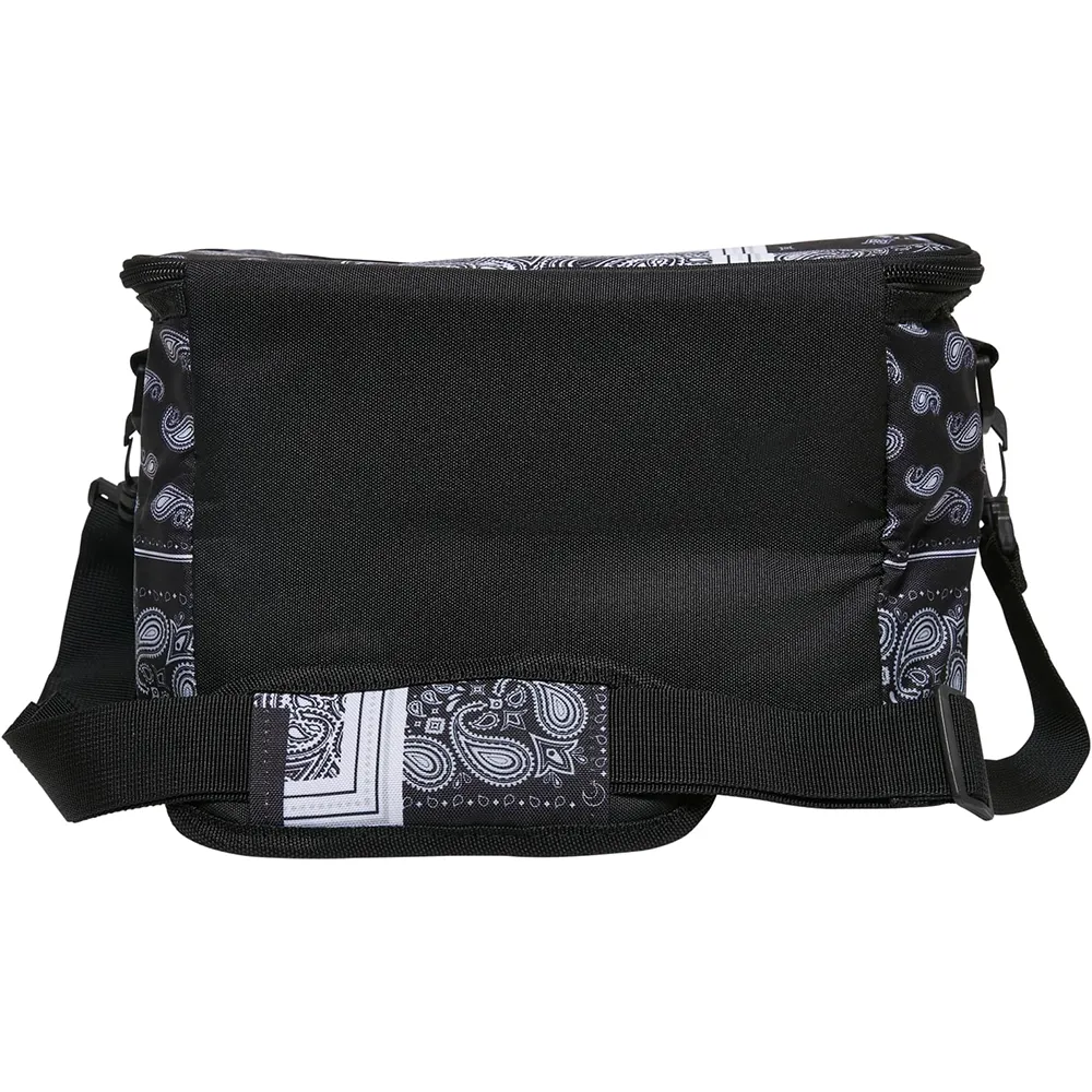 Urban Classics Bandana Patchwork Mjuk Bärbar Kylväska, Black / white, One Size