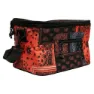 Urban Classics Patchwork Print Kylväska, Black / orange, One Size