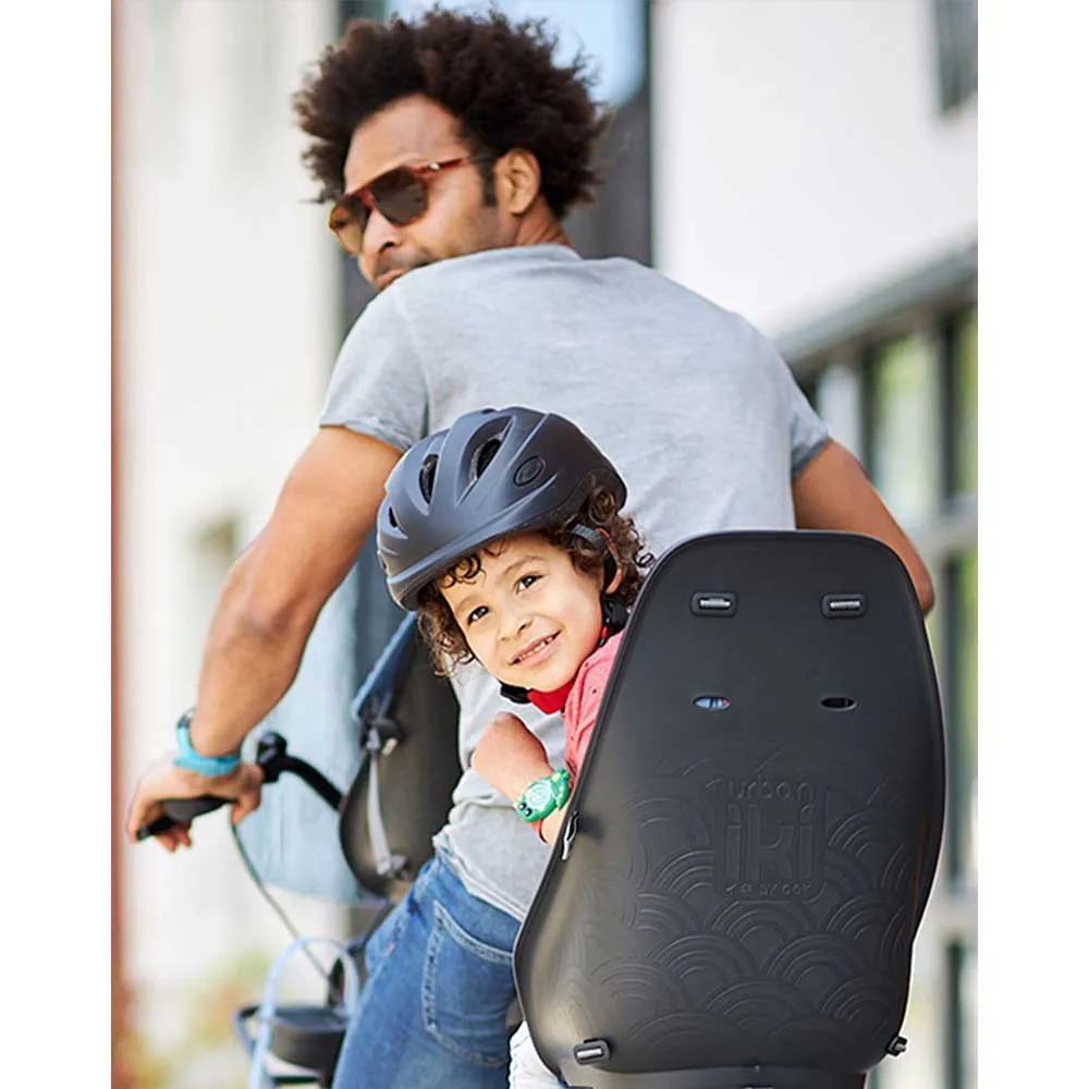 Urban Iki Bincho Barnstol På Baksidan Av Cykeln, Black / black, Max 22kg