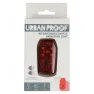 URBAN PROOF Bakljus, Black / red, 52 Lumens