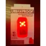 URBAN PROOF Bakljus, Black / red, 52 Lumens