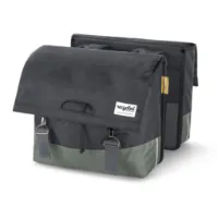 URBAN PROOF Cykelväska Double 40 Liter Grön/Grå URBAN PROOF Cykelväska Double 40 Liter Grön/Grå