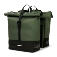 URBAN PROOF dubbel Rolltop cykelväska grön 38 liter URBAN PROOF dubbel Rolltop cykelväska grön 38 liter