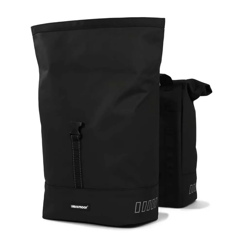 URBAN PROOF dubbel Rolltop cykelväska grön 38 liter