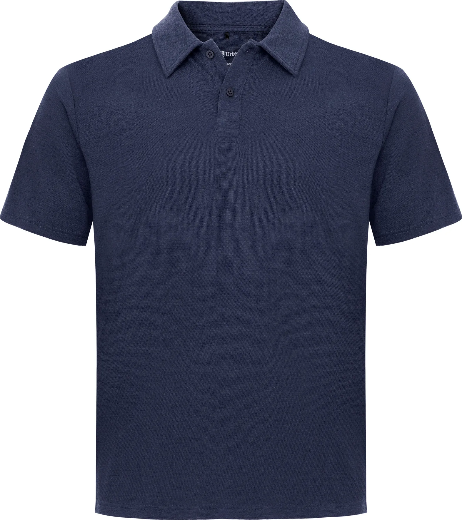 Urberg Men's Merino Wool Polo Tee Urberg Men's Merino Wool Polo Tee