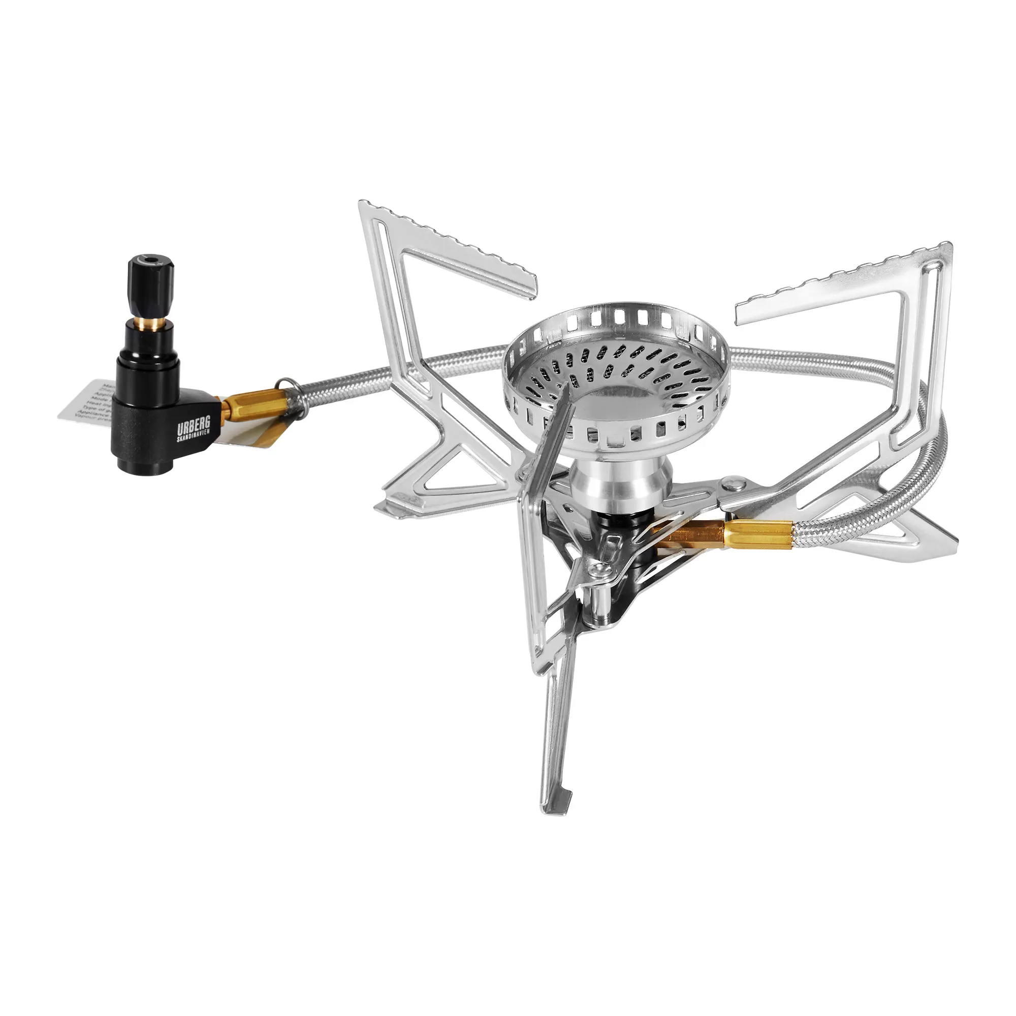 Urberg Rogen Expedition Gas Burner, Silver, One Size