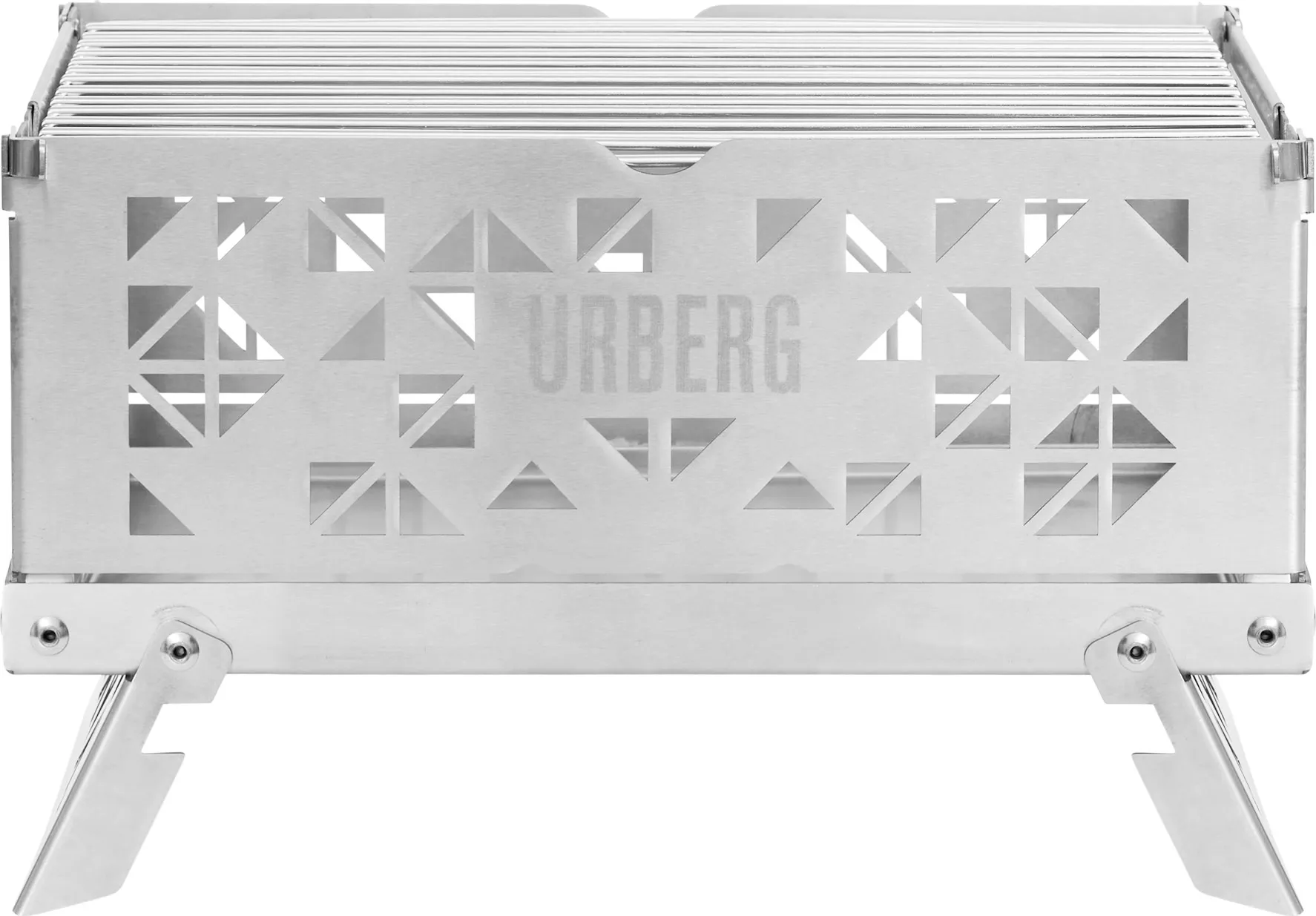 Urberg Rogen Portable Wood Stove, Stainless, One Size Urberg Rogen Portable Wood Stove, Stainless, One Size