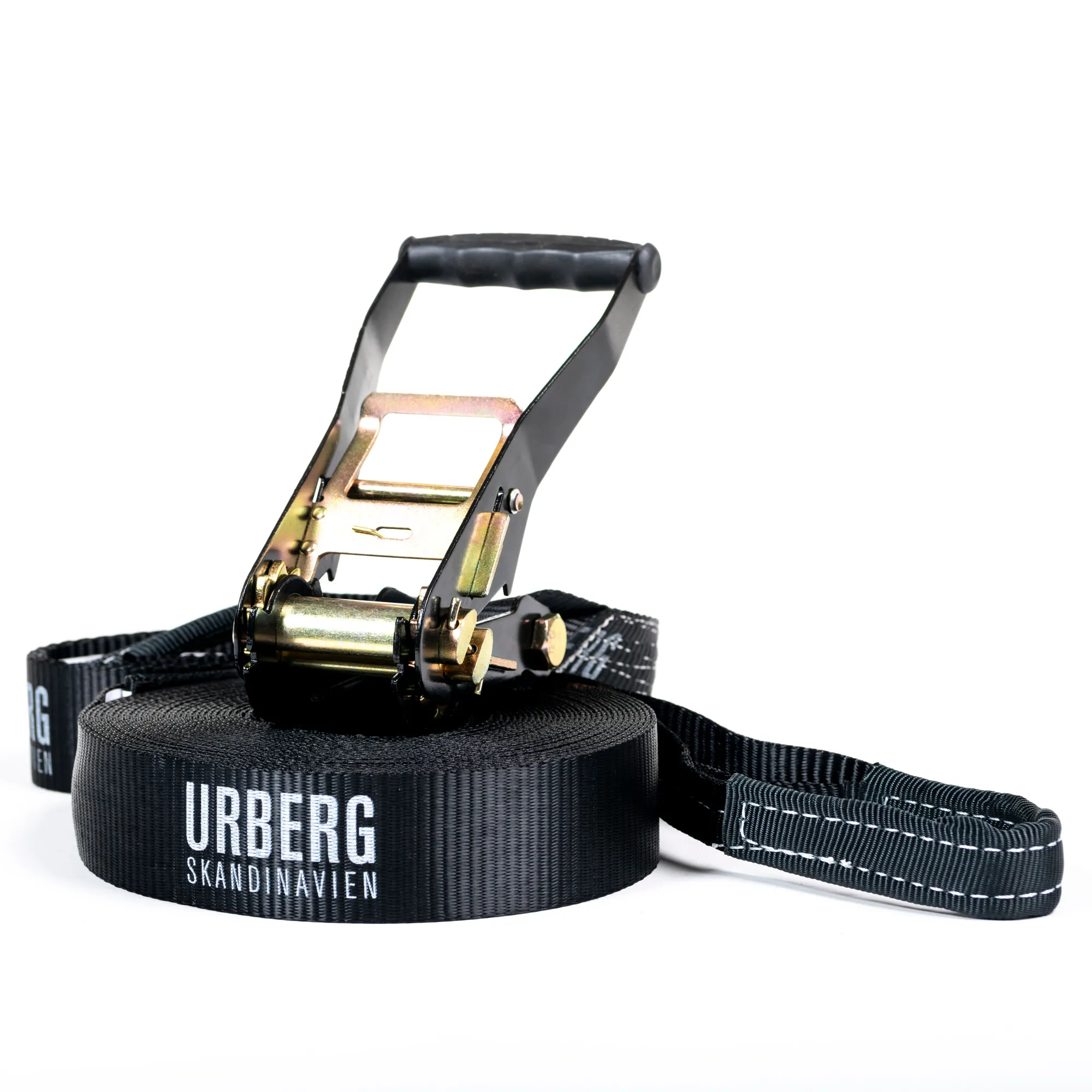 Urberg Slackline Set, Black, One Size