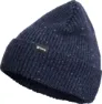 Urberg Unisex Knitted Wool Hat 1x1 Rib, Blue melange