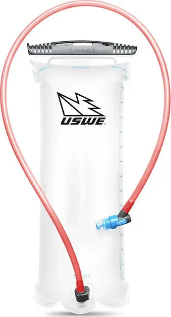 USWE 3L Elite Hydration Bladder / With Plug-N-Play Coupling, Transparent, One Size