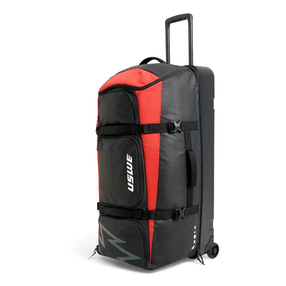 USWE Buddy Athlete Gear Trolley Väska 150l, Black / red, One Size USWE Buddy Athlete Gear Trolley Väska 150l, Black / red, One Size