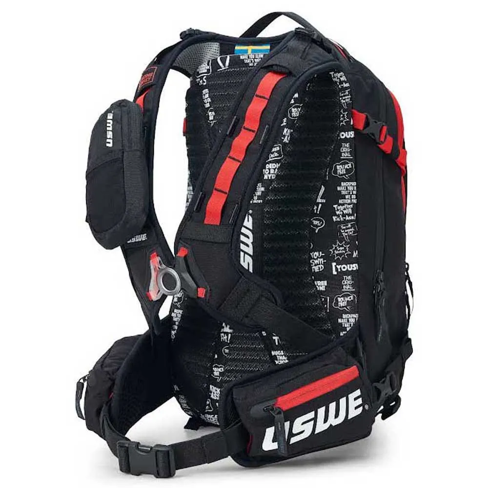 USWE Core 16 16l Hydreringsryggsäck, Red, One Size