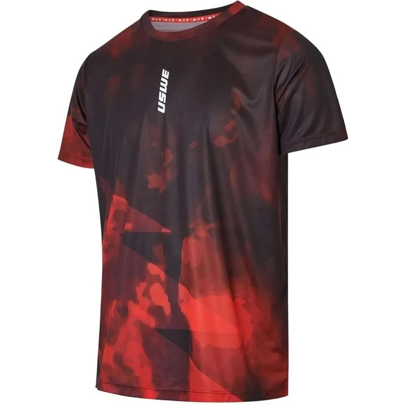 USWE Dimma Trail RunningSS Tee, Flame red USWE Dimma Trail RunningSS Tee, Flame red
