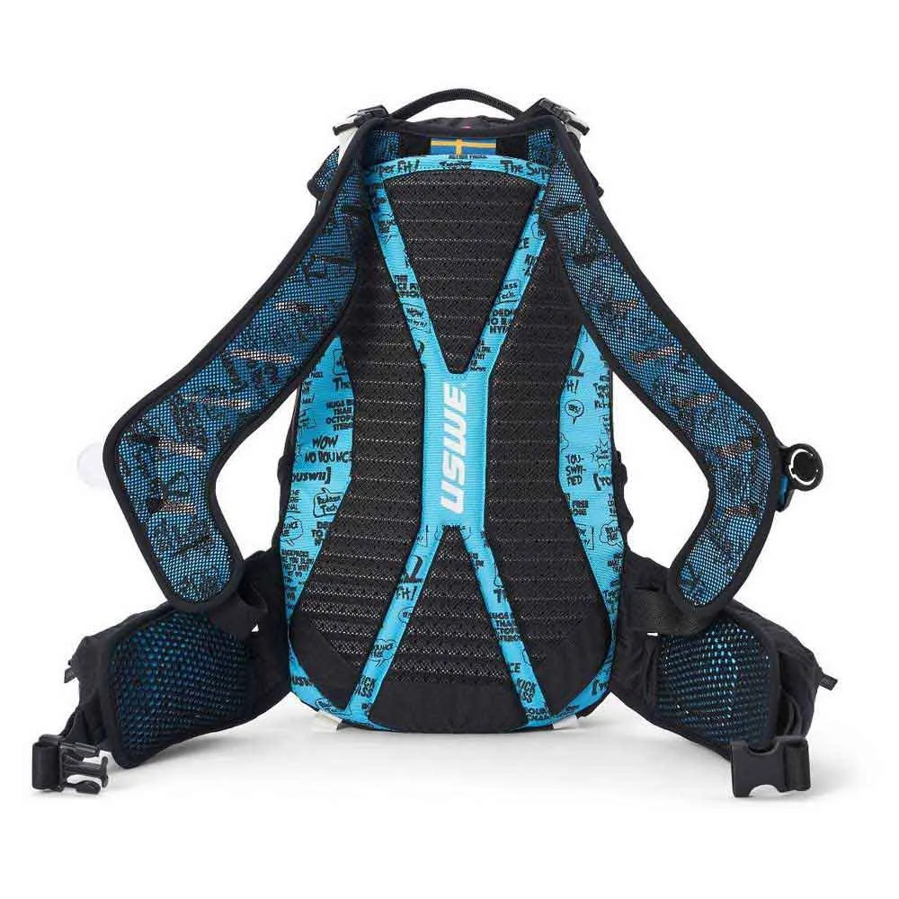 USWE Flow 16l Ryggsäck, Black / blue, One Size USWE Flow 16l Ryggsäck, Black / blue, One Size