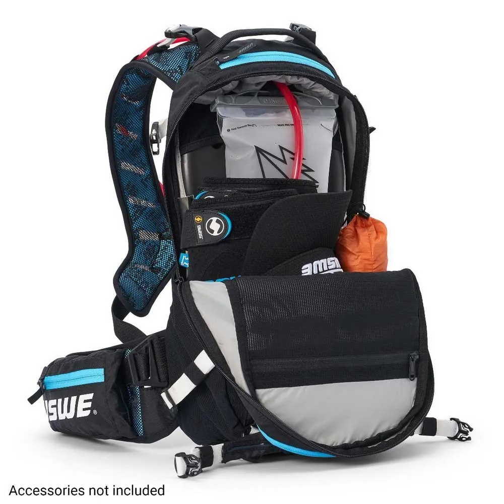USWE Flow 16l Ryggsäck, Black / blue, One Size USWE Flow 16l Ryggsäck, Black / blue, One Size