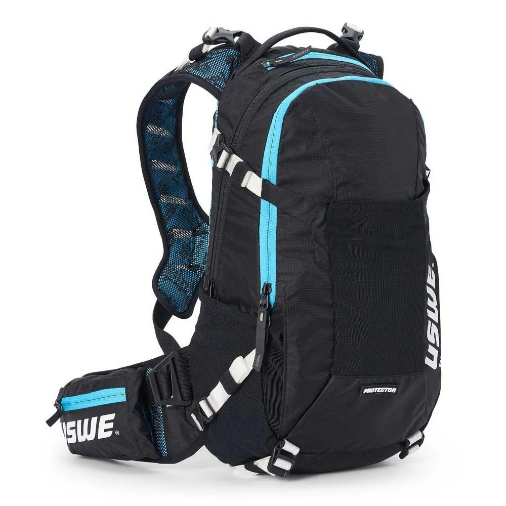USWE Flow 16l Ryggsäck, Black / blue, One Size USWE Flow 16l Ryggsäck, Black / blue, One Size
