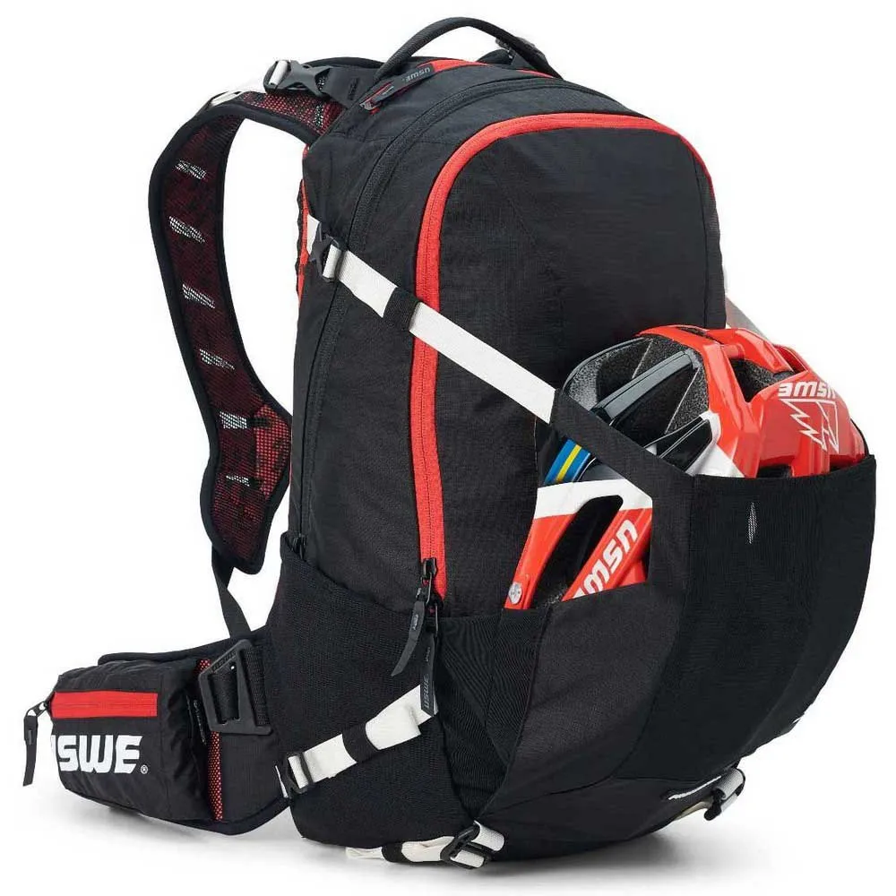 USWE Flow Ryggsäck 16l, Black / red, One Size