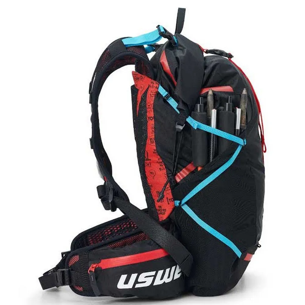 USWE Hajker Ryggsäck 30l, Black / red, One Size