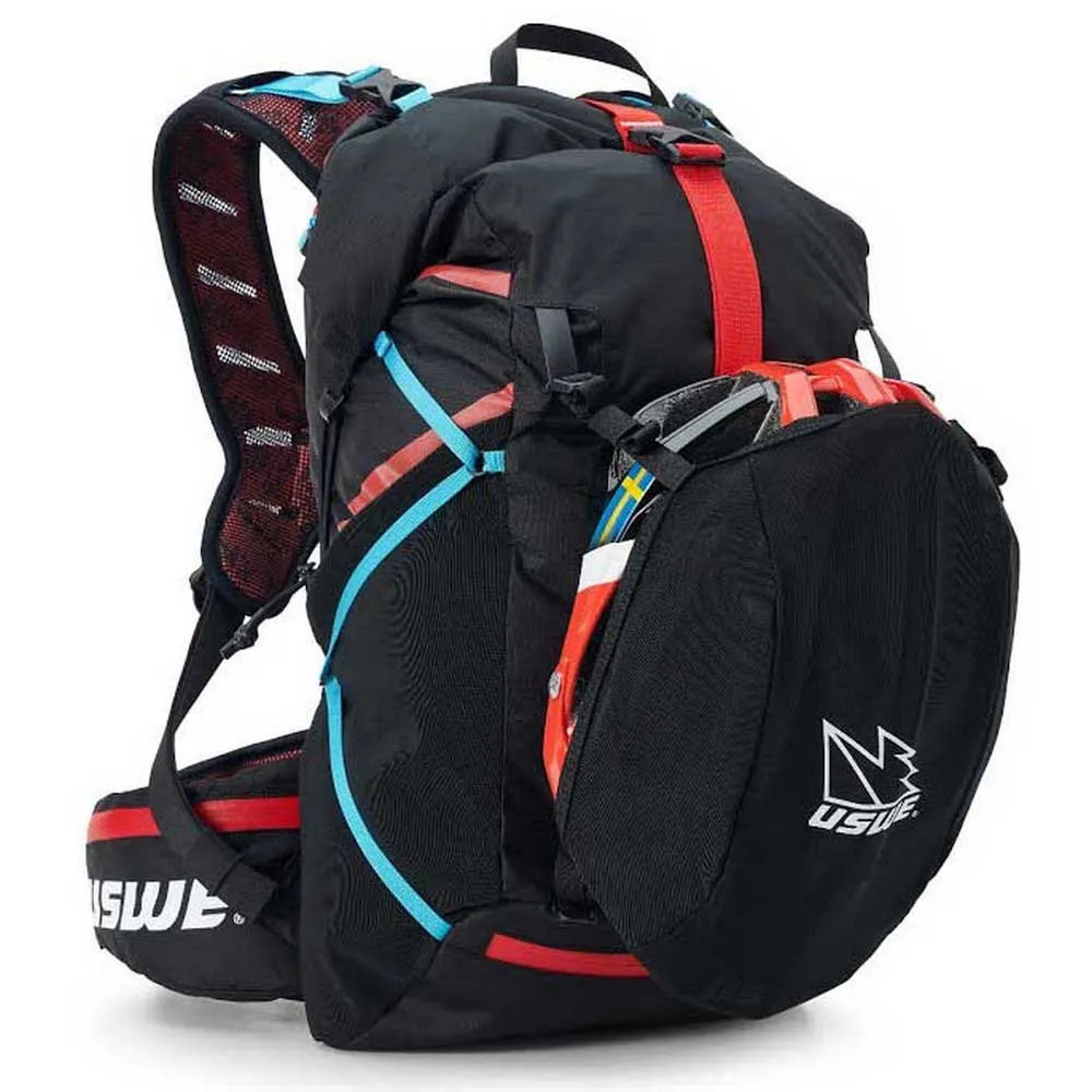 USWE Hajker Ryggsäck 30l, Black / red, One Size