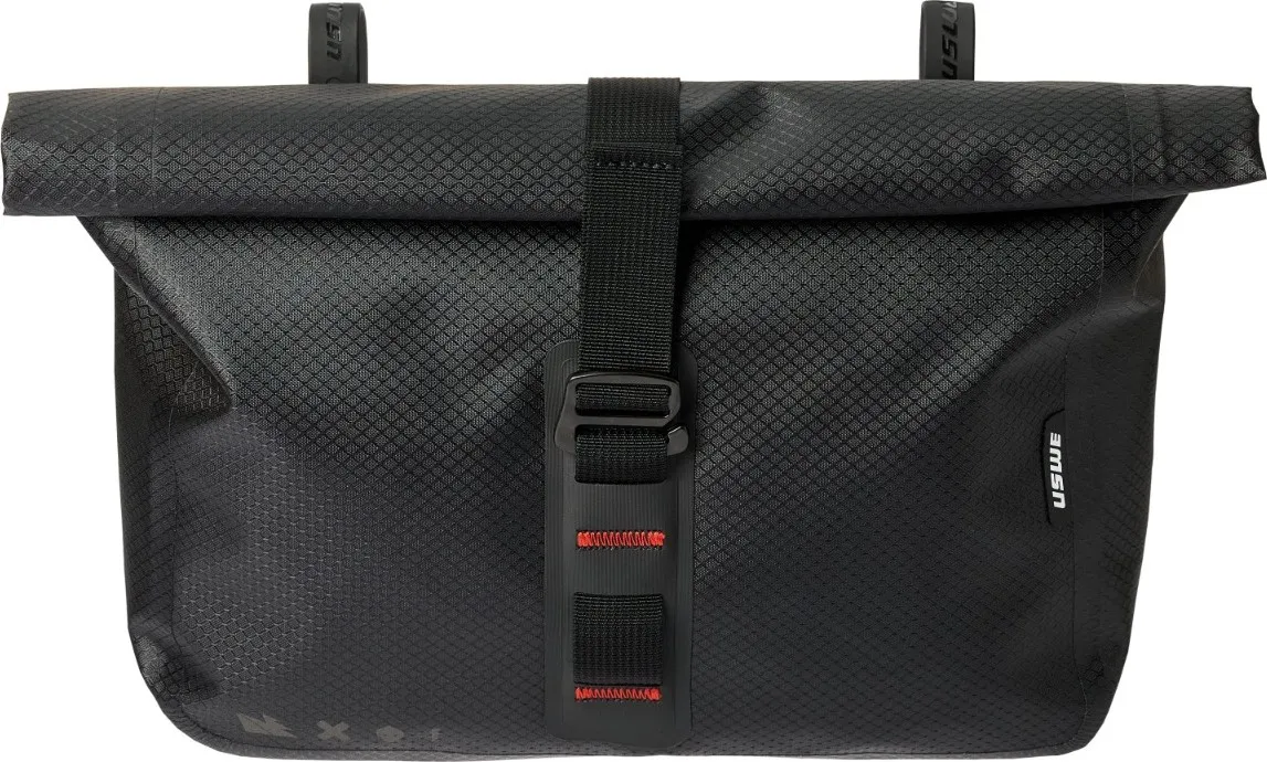 USWE Handlebar Accessory Bag, Black, One Size USWE Handlebar Accessory Bag, Black, One Size