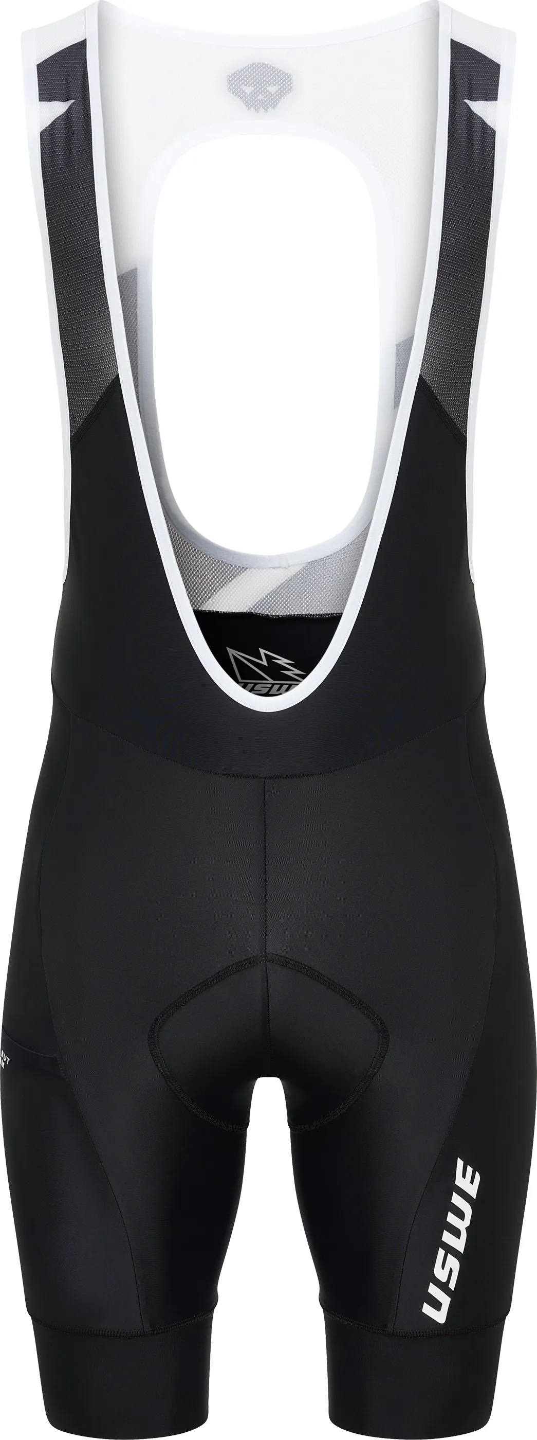 USWE Men's Grus Bib Shorts, Black USWE Men's Grus Bib Shorts, Black