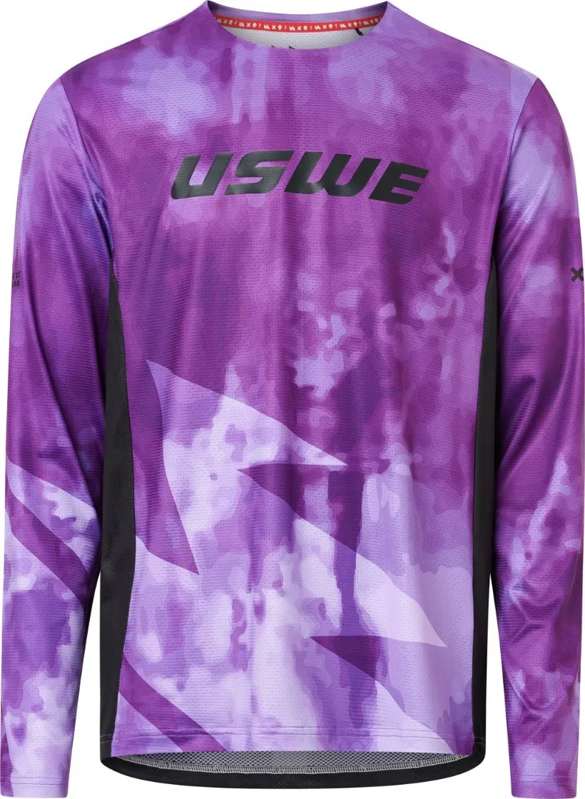 USWE Men's Luftig MTB Jersey, Imperial Purple USWE Men's Luftig MTB Jersey, Imperial Purple