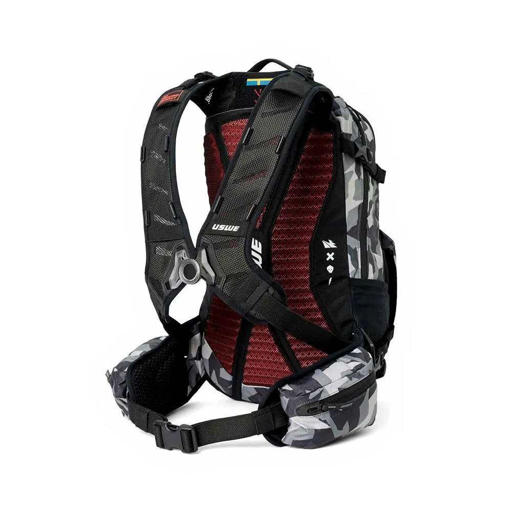 USWE Shred Mtb Ryggsäck 16l, Camo / black, One Size