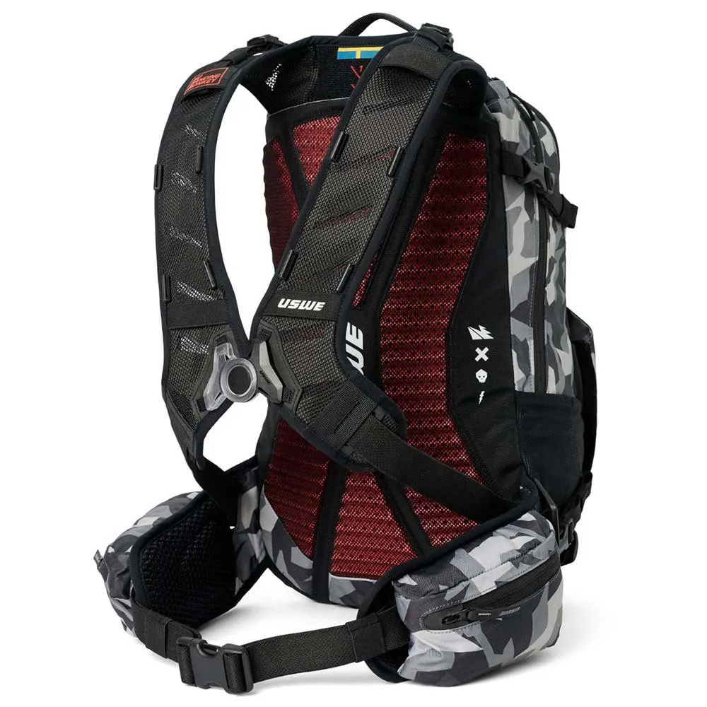 USWE Shred Mtb Ryggsäck 25l, Camo / black, One Size