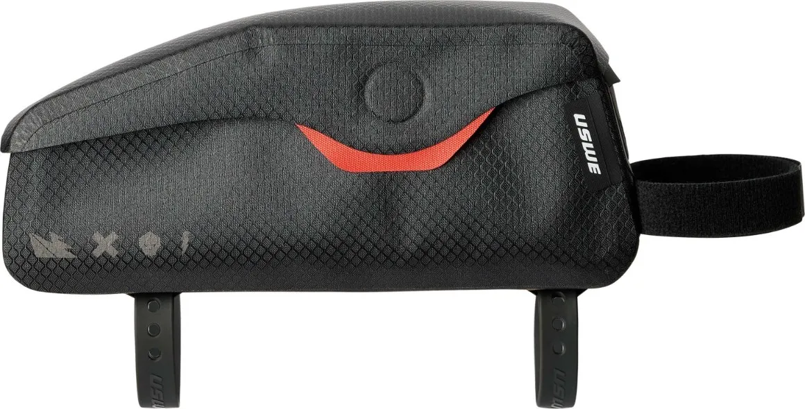 USWE Top Tube Bag Magnetic, Black, One Size