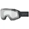 Uvex Gravity Glasögon, Black lime matt, Supravision Clear Clear/CAT0