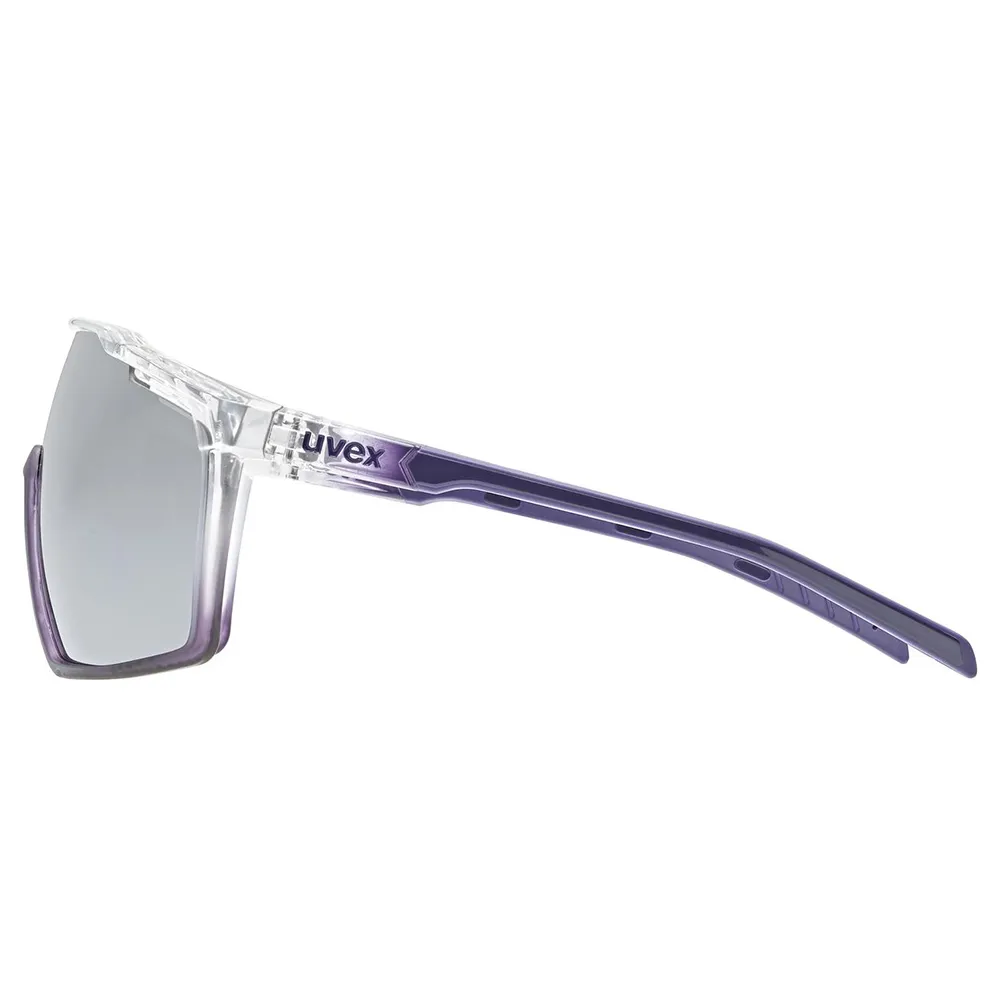 Uvex Mtm Perform Solglasögon, Clear met purple, Supravision Mirror Silver/CAT3